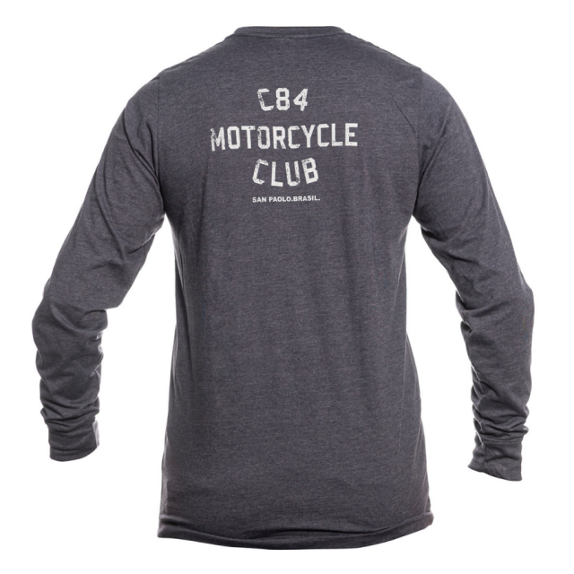 Camiseta To Go Genderless Longa Motorcycle Club - CZ Chumbo e BC