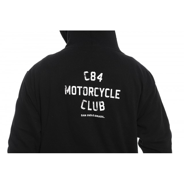 Moletom To Be Genderless Motorcycle Club - Preto e Branco 