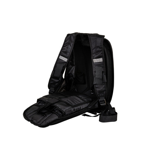 Mochila Casual Rebel - Preta e Carbon               